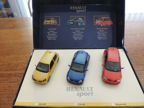 Coffret renault sport clio - renault,
